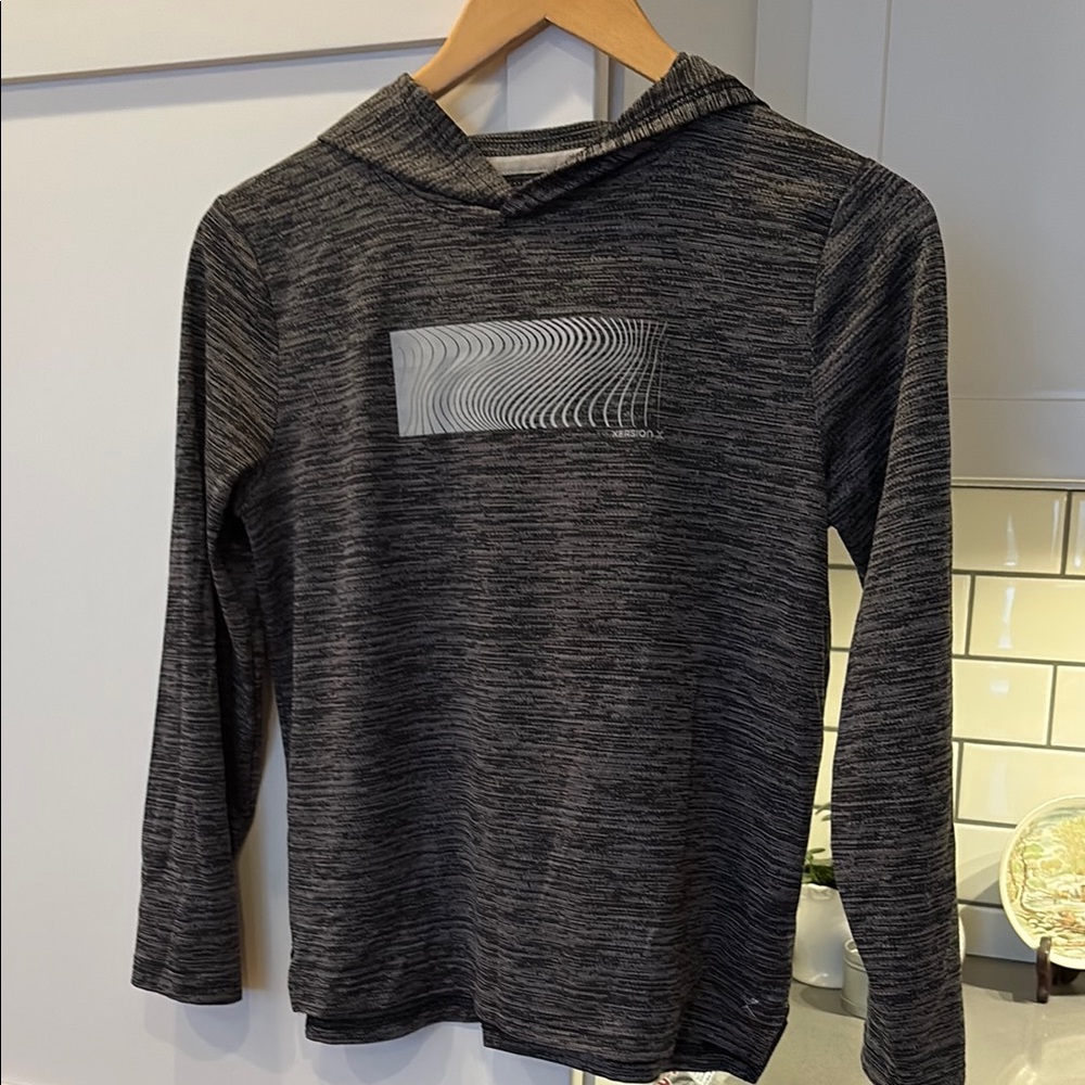 Xersion Black and Gray Kids Hoodie